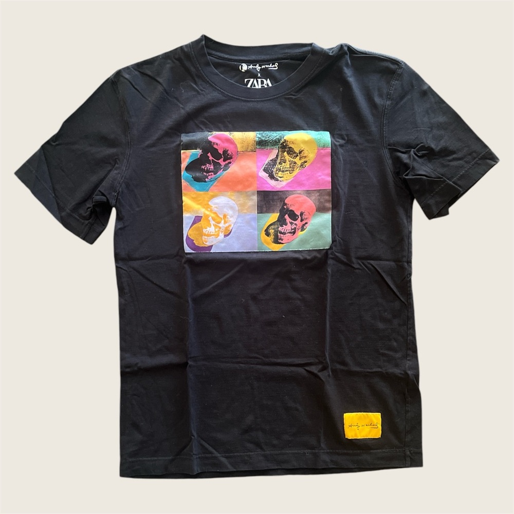 Zara - Andy Warhol Collab Graphic Tee